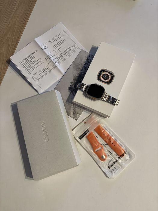 Apple watch ultra 1 impecabil la cutie