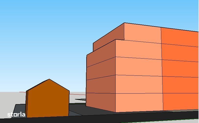 Teren de vanzare strada Corneliu Coposu pentru constructii imobil mixt