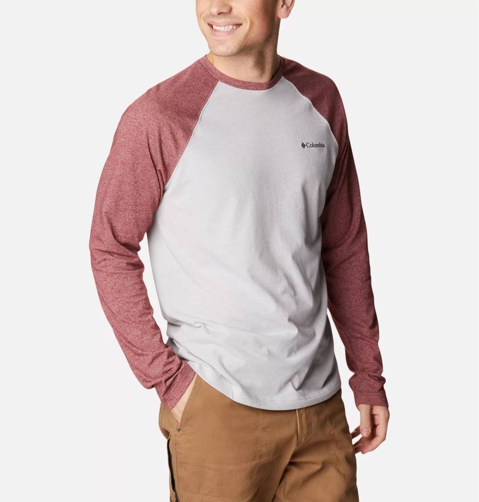 Columbia USA летняя футболка с длинным рукавом кофта мужская
