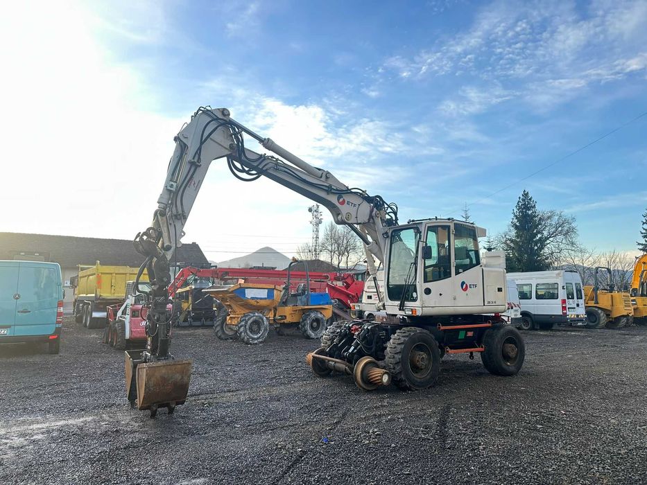Excavator pentru cale ferata, Atlas 1404 KZW, 2014