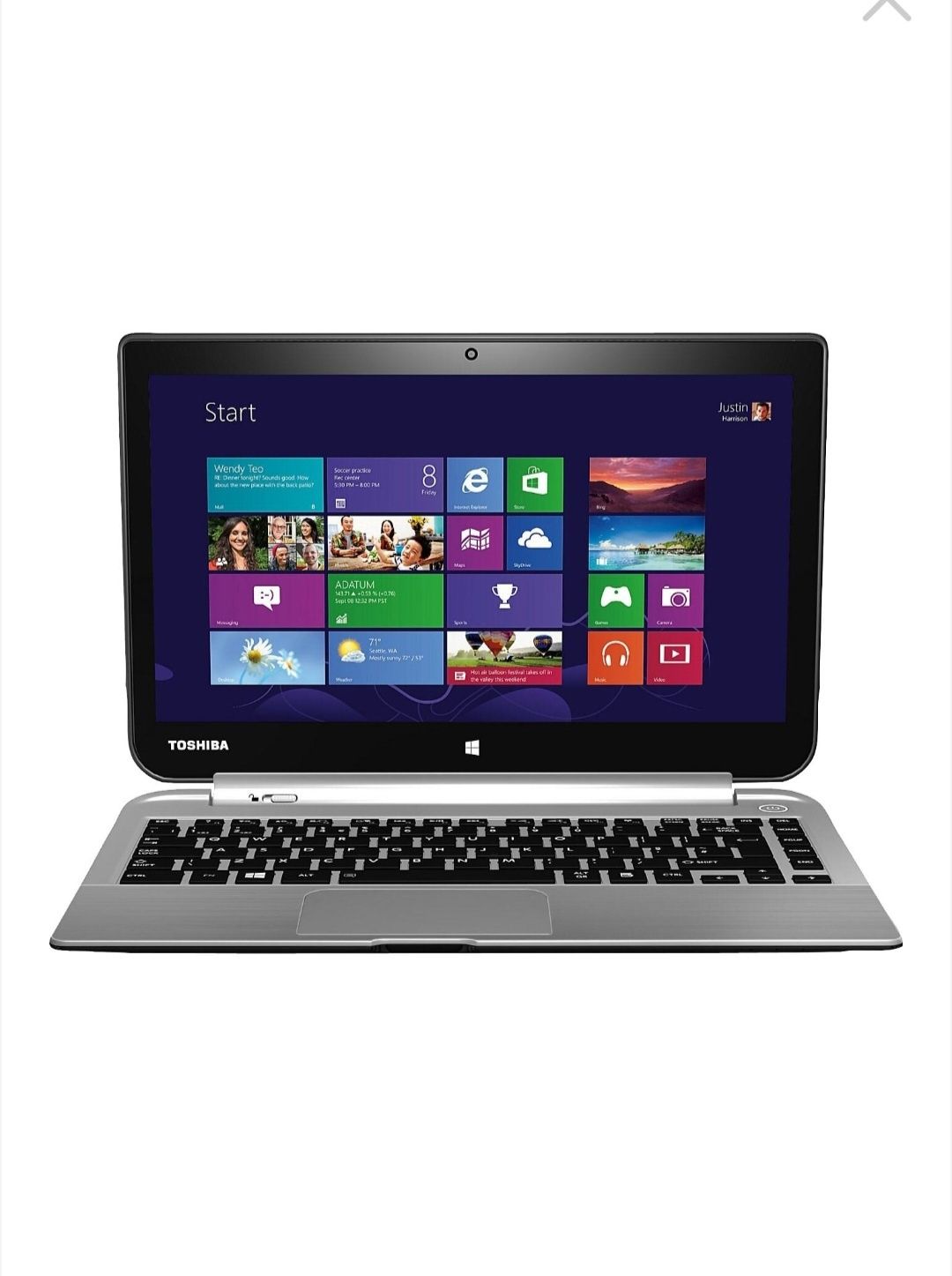 Toshiba satellite w30dt a 100 leptop care se transforma în tabletă