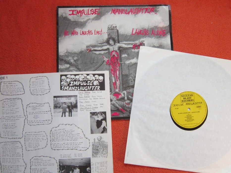 rar vinil Impulse Manslaughter (Rock Hardcore,Thrash) 1987 debut