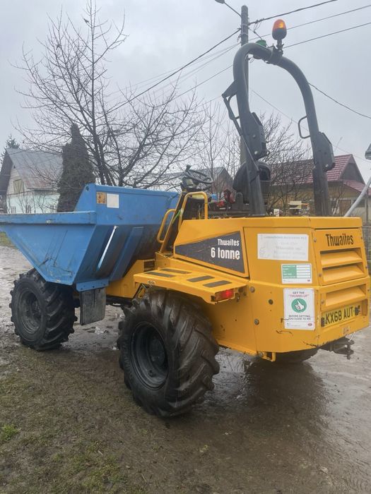 thwaites dumper de 6t