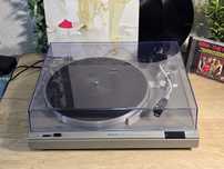 Pick-up TECHNICS SL-303, doza shure M95ED ,hifi vintage, argintiu
