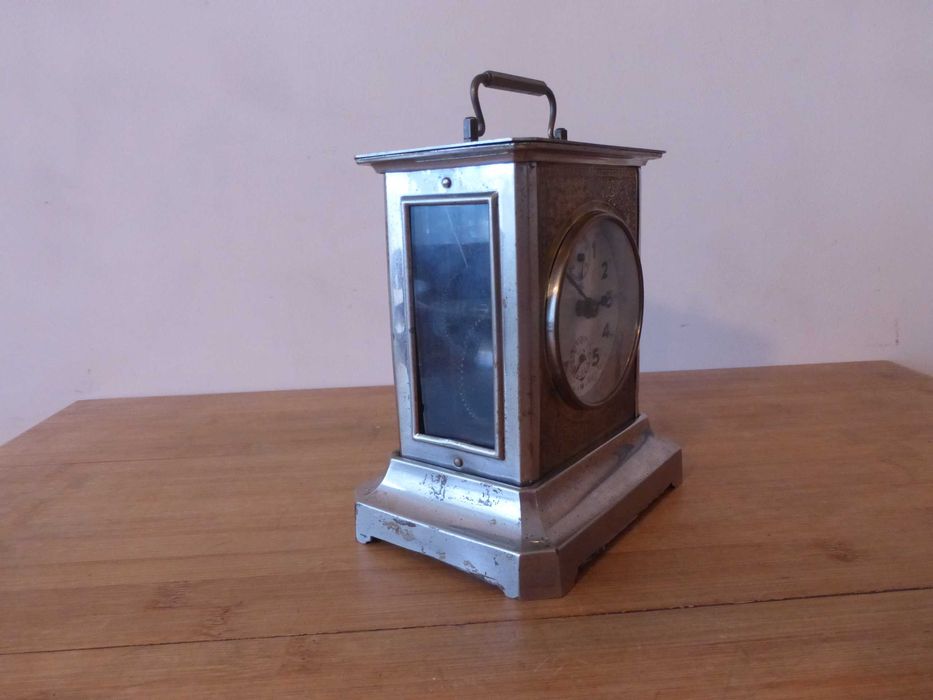 Немски настолен часовник с латерна JUNGHANS Юнгханс D.R.G.M. Жокер