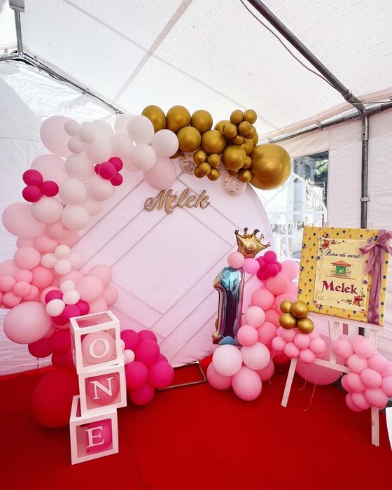 Arcada baloane botez/ nunta/ majorat- arcada deschidere magazin