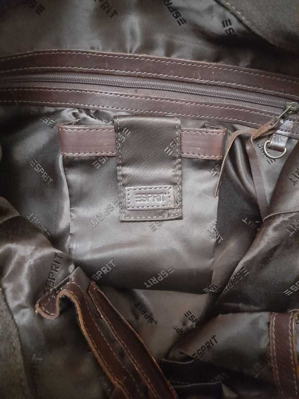 Замшевая Хобо сумка ESPRIT / Made in Germany