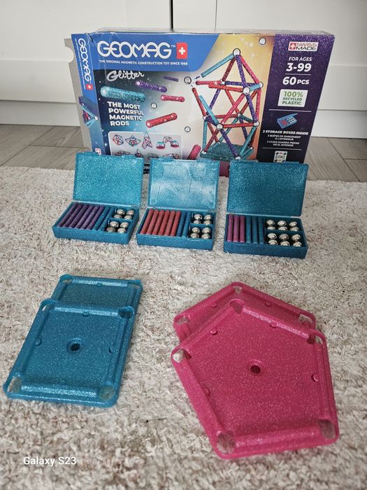 Joc magnetic Geomag 60 piese