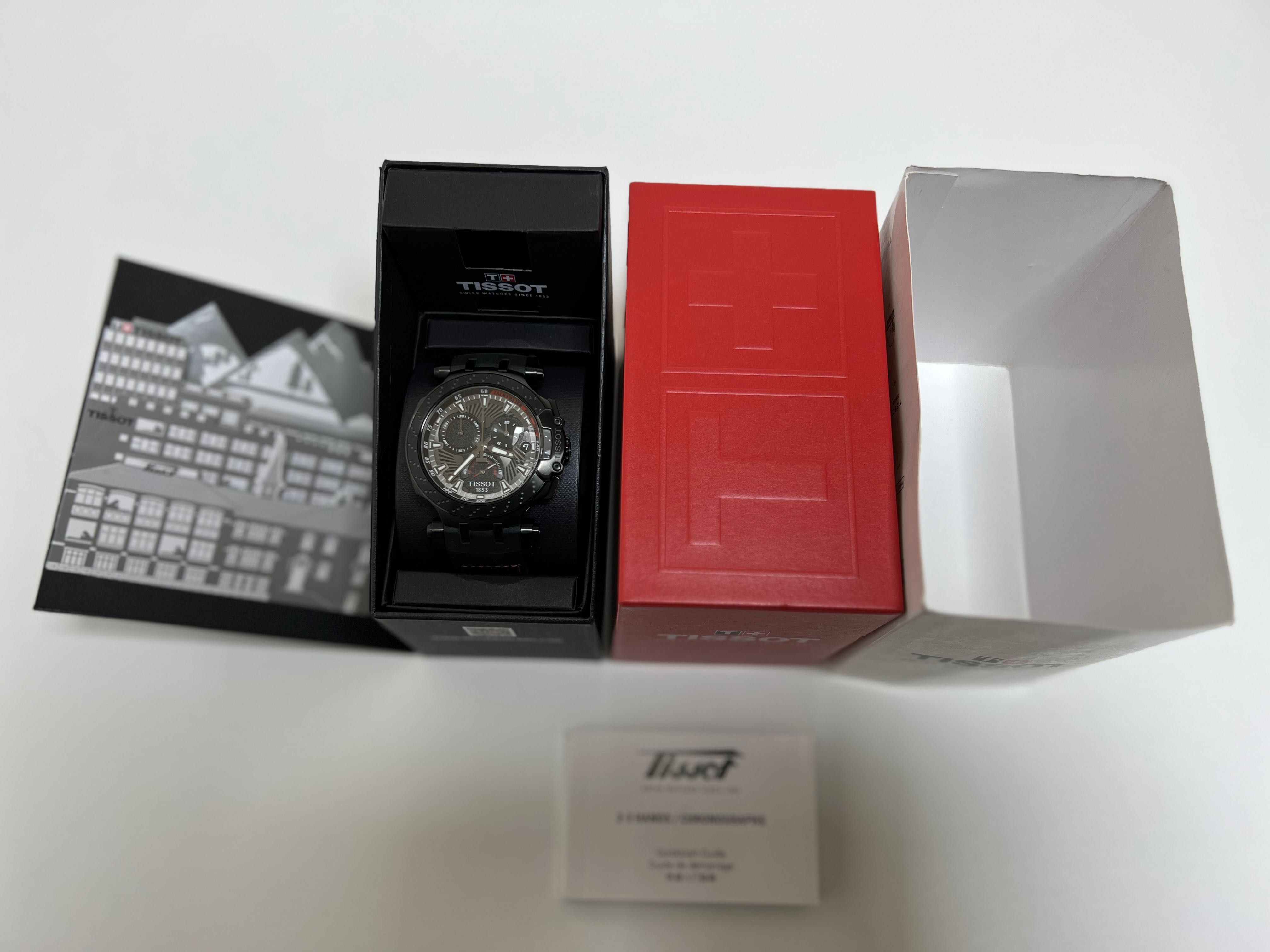 Оригинальные Tissot T-race новые кварцевые часы хронограф Швейцария