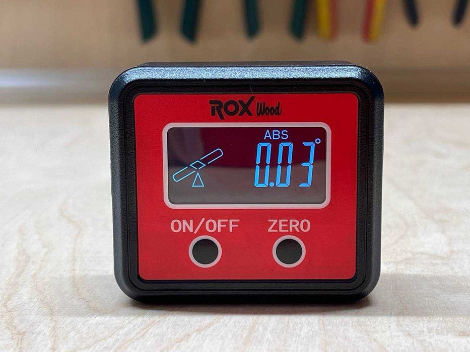 Дигитален инклинометър, нивелир и ъгломер Rox Wood