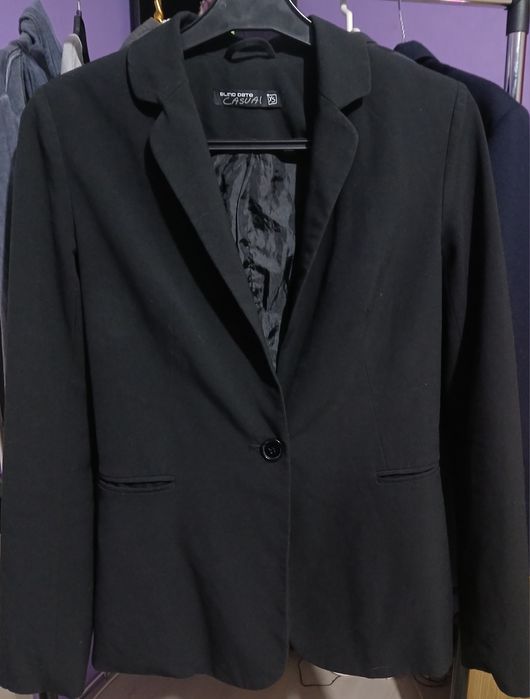 Sacou Negru Blind Date XS