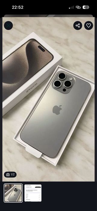 Iphone 15 pro titan