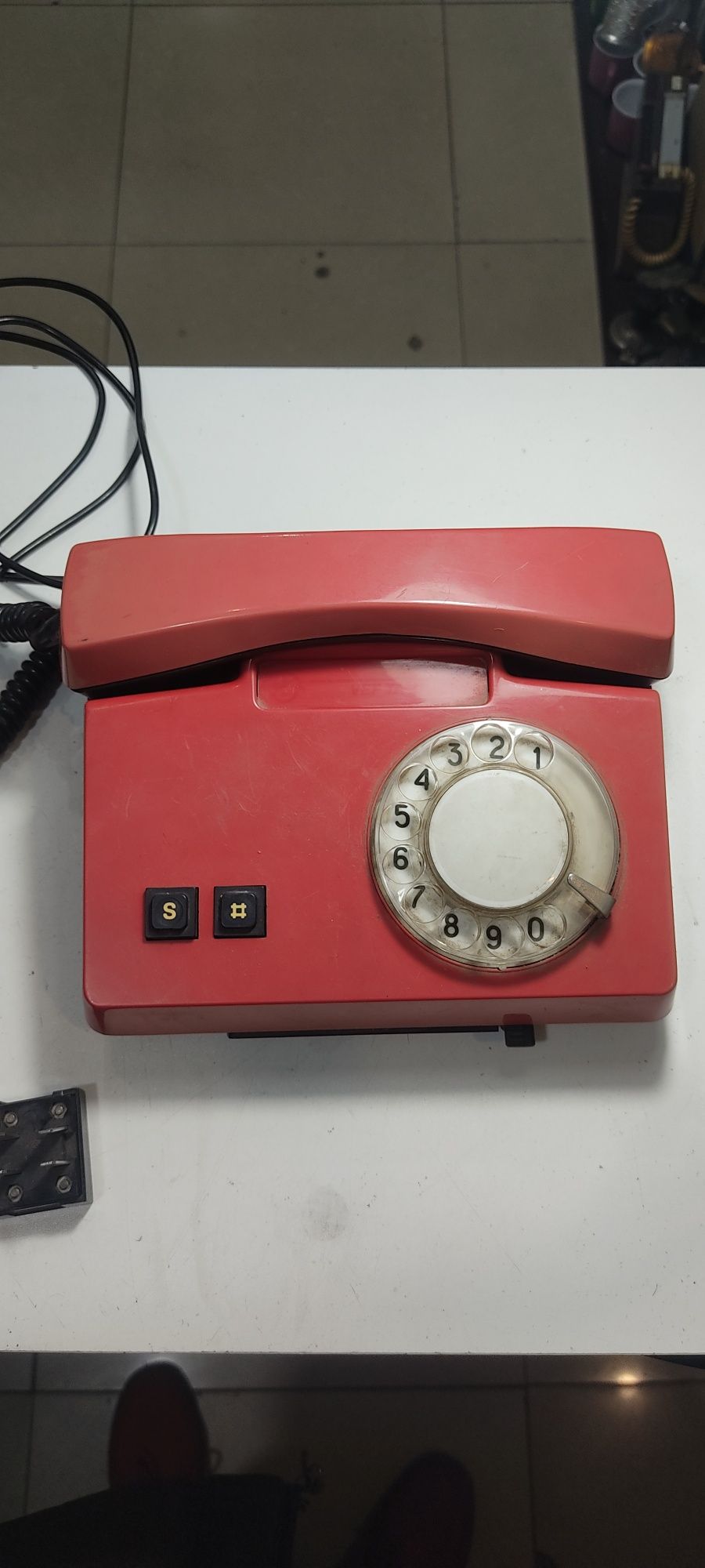 Дисковый телефон бакелит 1963, 1951