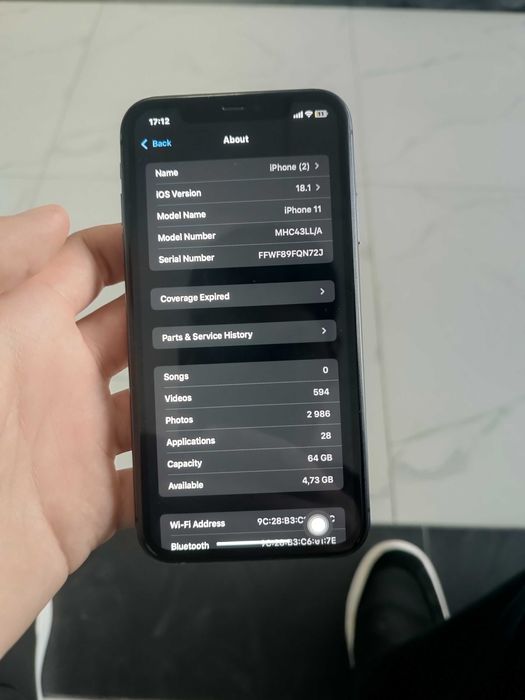 iphone 11 qora xolati zor