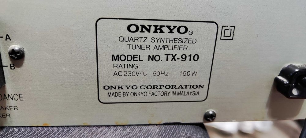 Amplificator Audio Onkyo TX-910 Statie Audio Amplituner Audio