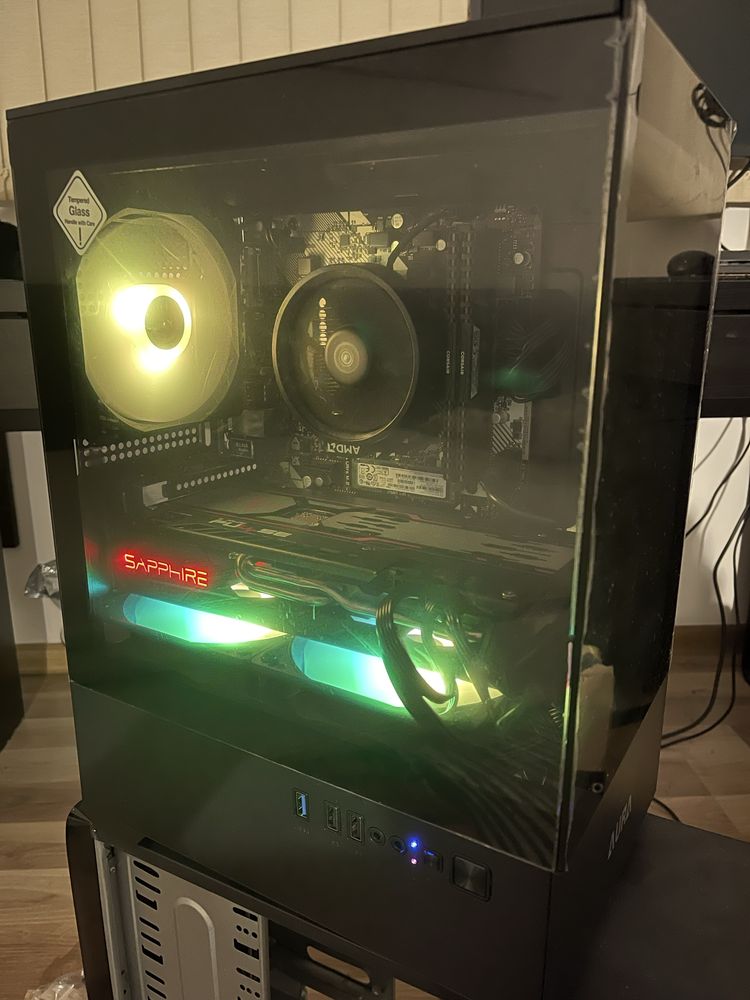 ОФЕРТА! Геймърски Компютър RX 5700XT | Ryzen 5 2600 | 16GB RAM