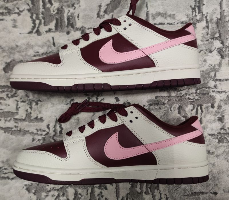 Nike Dunk Low, Rose/White, 41 EUR
