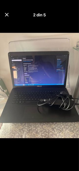 Laptop Asus ecran mare 6 Gb ram eindows 10 bateria tine incarcator