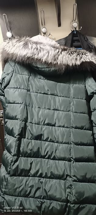 Пуховик зимний, теплый