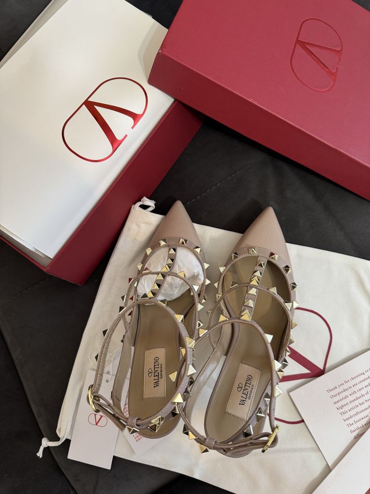 Sandale Valentino Rockstud 105mm - piele naturala mata/premium/video