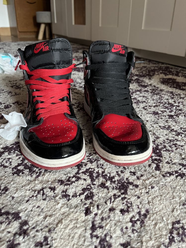 Jordan 1 Retro High OG Patent Bred Originali