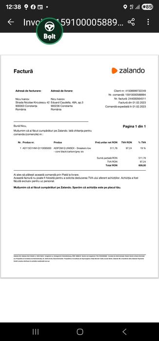 Adidasi adidas adifom q