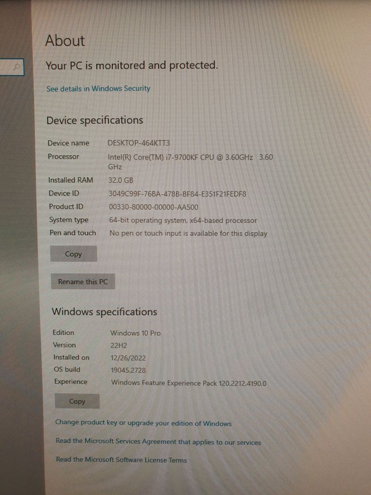 PC i7 9700KF / 32 GB DDR4 / Titan x / Citeste anuntul!