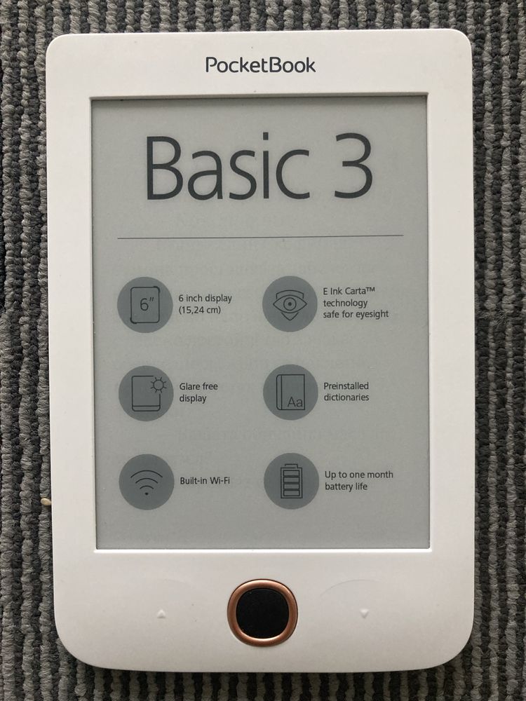 Е-книга PocketBook Basic 3,за части