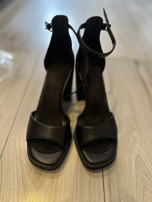 Sandale negre mar 37