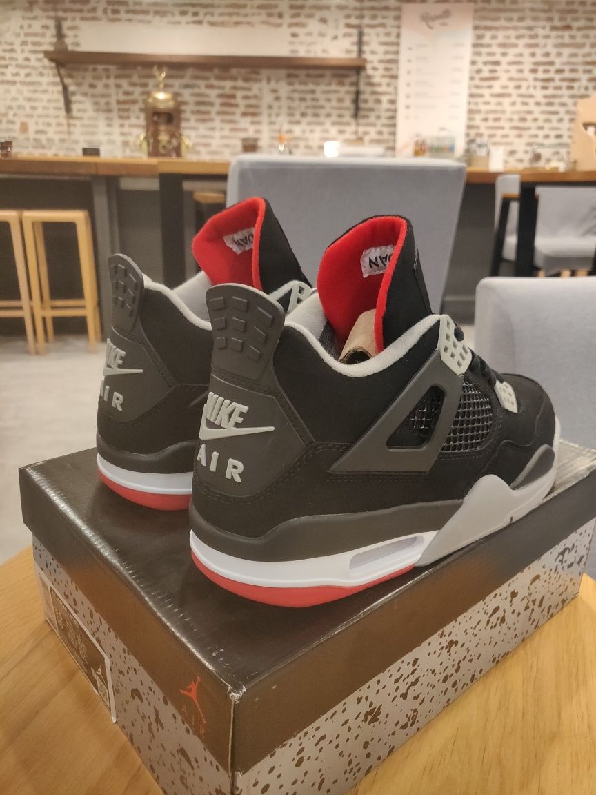 Air Jordan 4 Retro Bred 43,44 номер