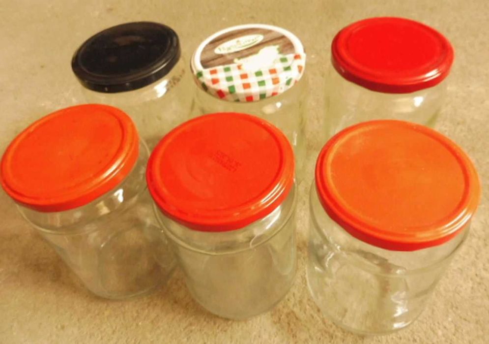 Буркани + винтови капачки комплект 720 мл, 540 мл, 360 мл.