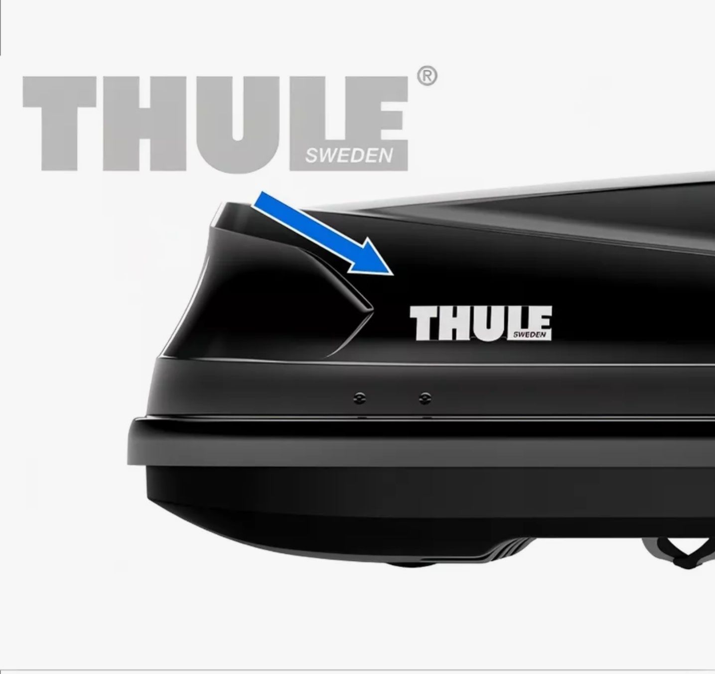 Наклейка на автобокс Thule