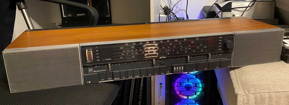 Amplituner Bang Olufsen Beomaster 1400K din 1968 vintage - RAR