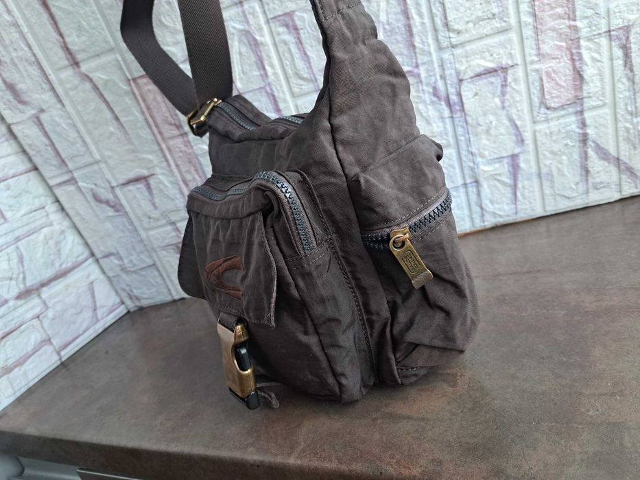 мъжка чанта Camel ,малка текстилна чантичка,торба