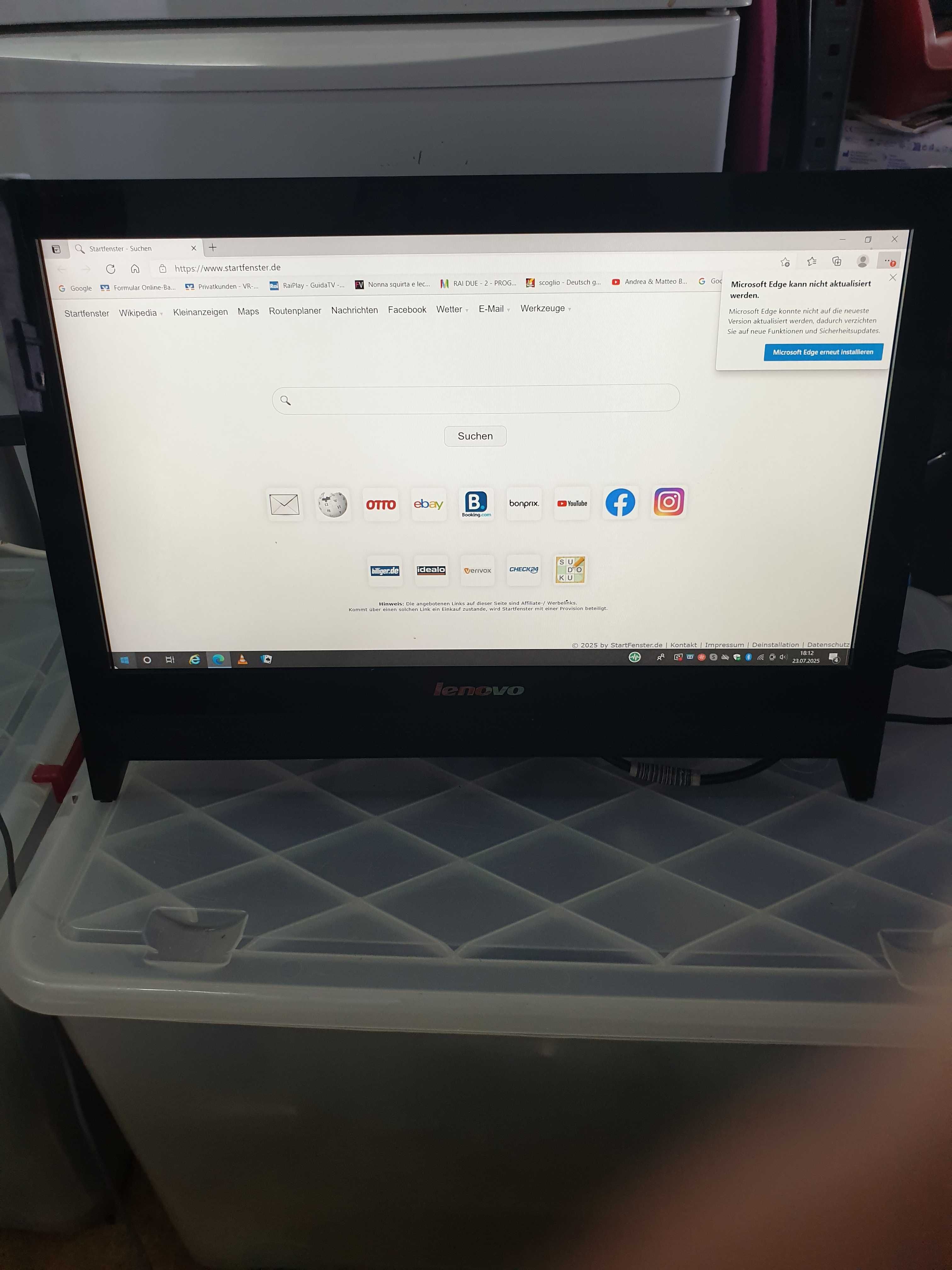 Настолен компютър Lenovo 2в1 19.5 инча