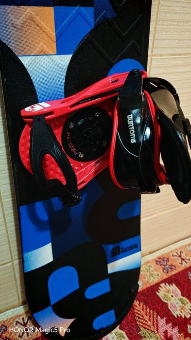 Placa snowboard 161 Burton Progression-legaturi -boots