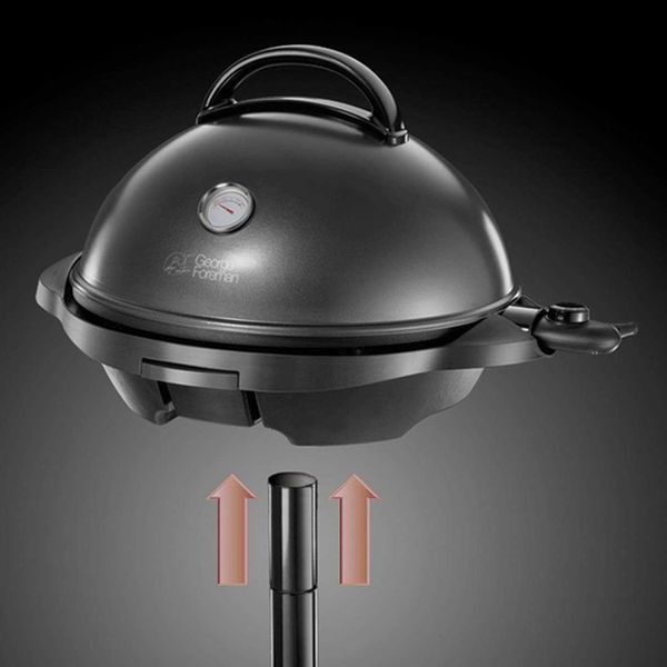 ПРОМО 2г Гаранция Нова Мощна Скара Барбекю Грил George Foreman 2400W