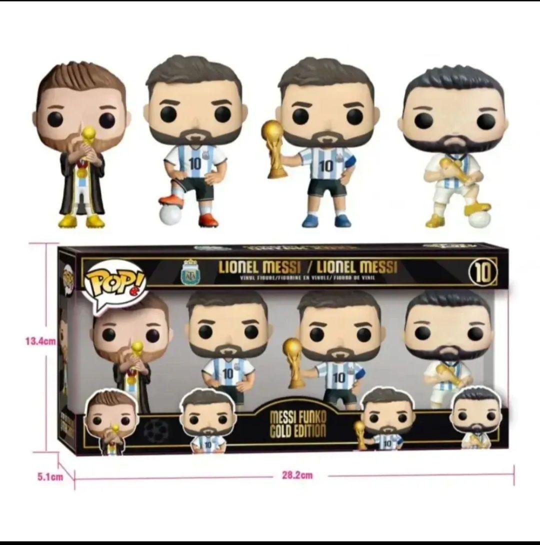 Комплект Funko POP Leo Messi от 4 фигурки