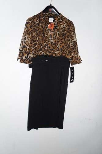 rochie noua M SNAP animal print