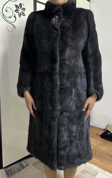 Норковая шуба / состояние отличное