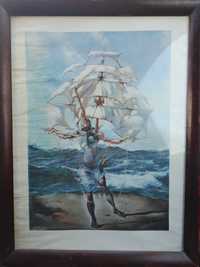 Картина на Салвадор Дали - Корабът- репродукция