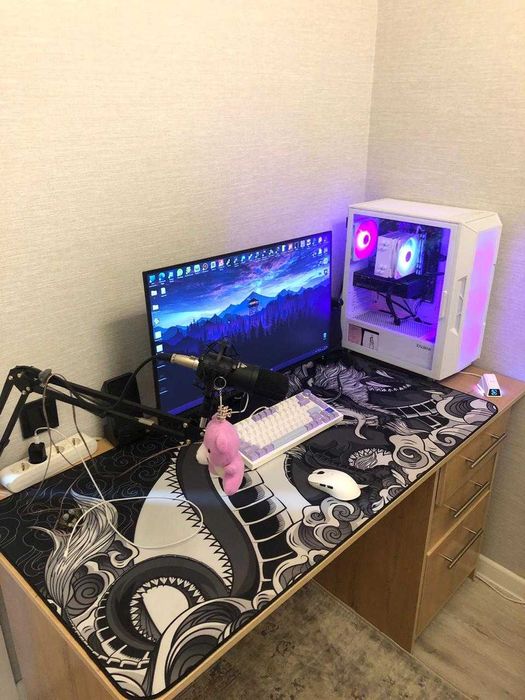 Игровой ПК Full Set + Мебель Собирал ДЛЯ СЕБЯ RTX 4060 Ti + i5 12400F