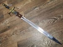 Меч Демон Мечове СТОМАНА с Поставка Soul Devourer Demon