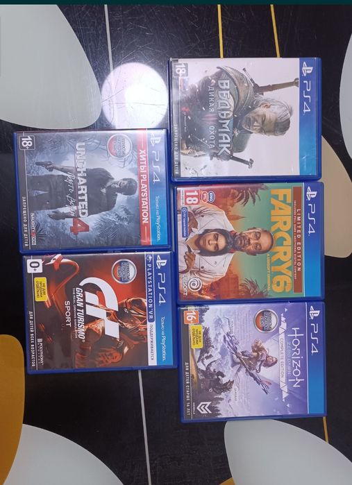 Продам игры на Playstation 4®