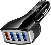 Зарядно 12-32V 4 USB порта 7А Fast Charge Digital One SP01044 изход от