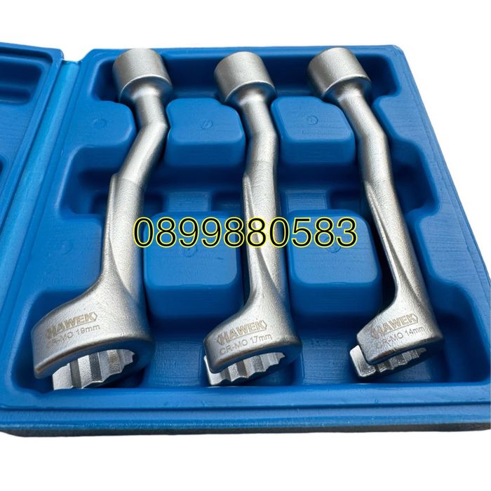 Комплект ключове за тръбичките на дюзите към инжекторите HAWEK
