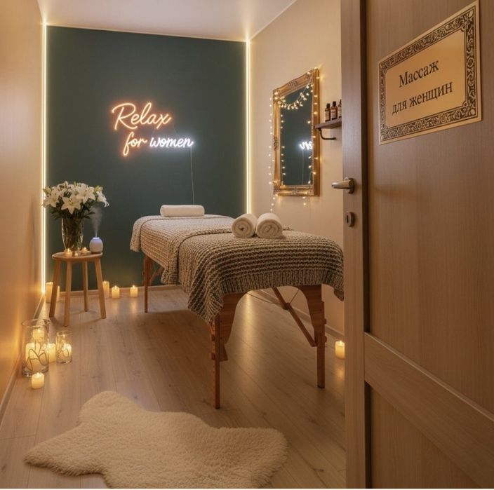 Массаж расслабляющий  спа процедуры  для вас