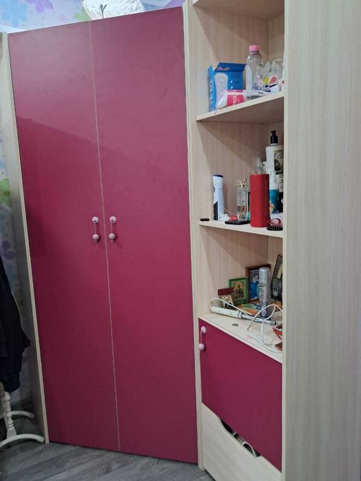 Шкаф и пенал детский для девочек