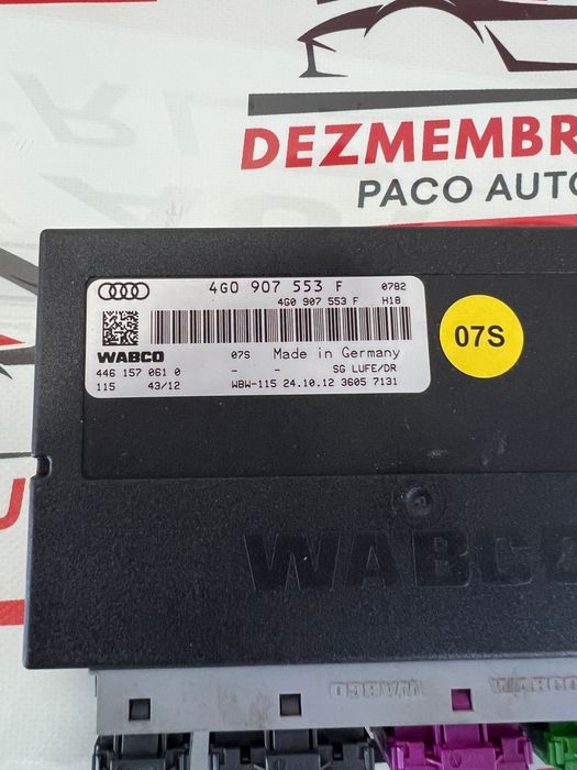 Calculator/Modul Suspensie Perne Audi A6 4G C7/ A7 / A8 4H