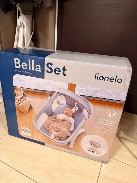 Balansoar-leagăn 2 în 1 Lionelo Bella set SIGILAT